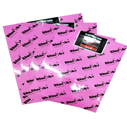 Blue sky 230 gsm glossy photo paper