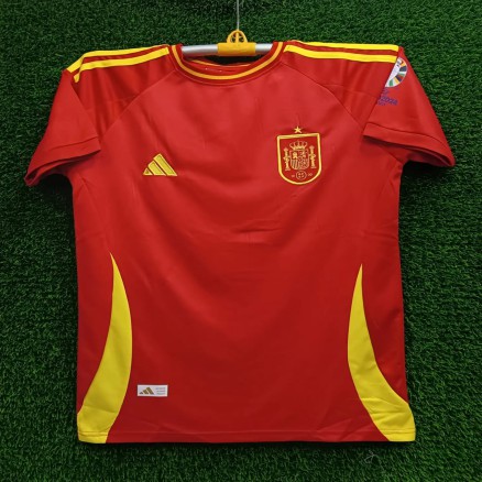 Spain Embroidery Football Jersey  For Men - 6103