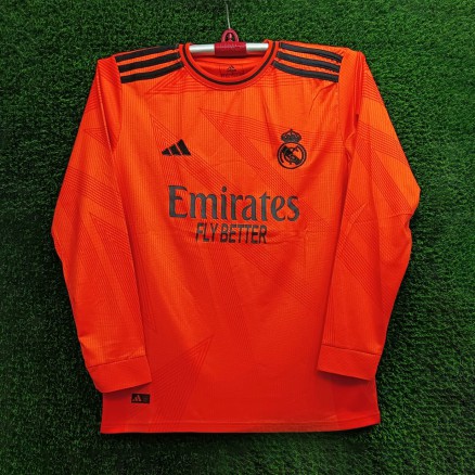 6247_Real Madrid Full Sleeve Gol Gola Embroidery Jersey For Men_6247