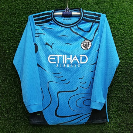 Manchester City Full Sleeve Gol Gola Embroidery Jersey For Men_6248