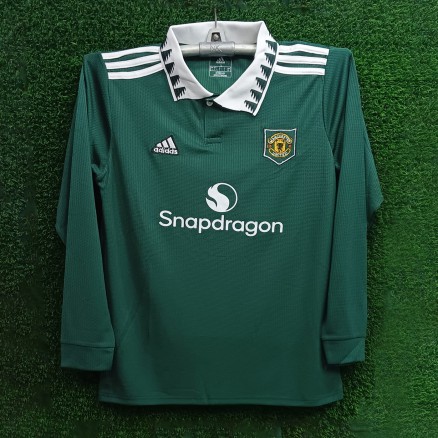 Manchester United Full Sleeve Polo Embroidery Jersey For Men_6253