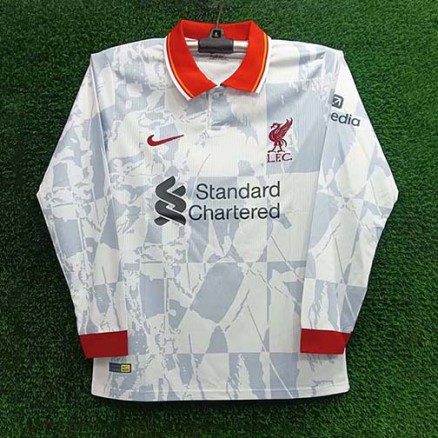Liver pool Full Sleeve Polo Embroidery Jersey For Men_6263