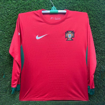 Portugal Full Sleeve Embroidery Jersey For Men -8650