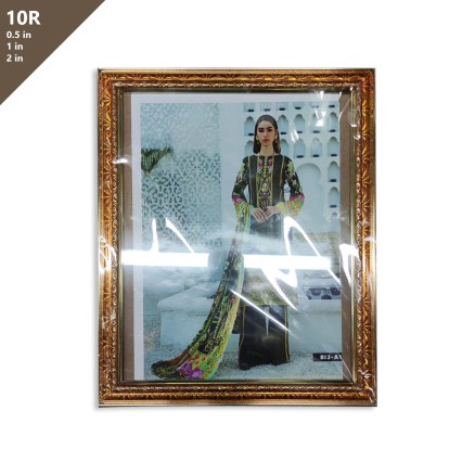 10R Black Golden [1inches] Photo Frame_8822