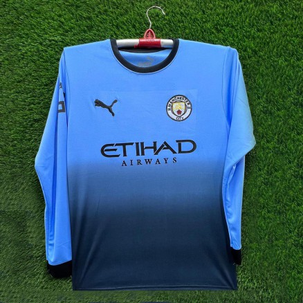 Manchester City Full sleeve Embroidery Jersey For Men -8603
