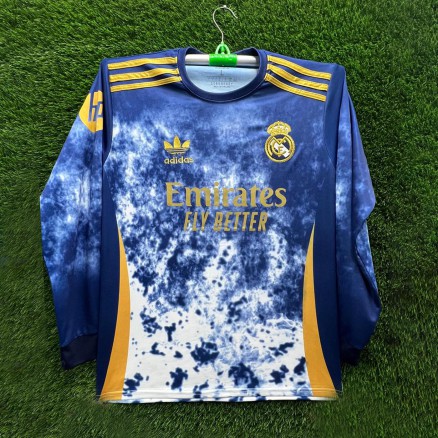 Real Madrid Full sleeve Embroidery Jersey For Men -8604