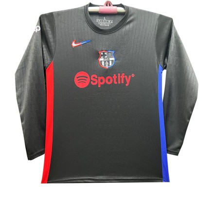 Bercelona Embroidary Fullsleeve Jersey Football For Boy -8701