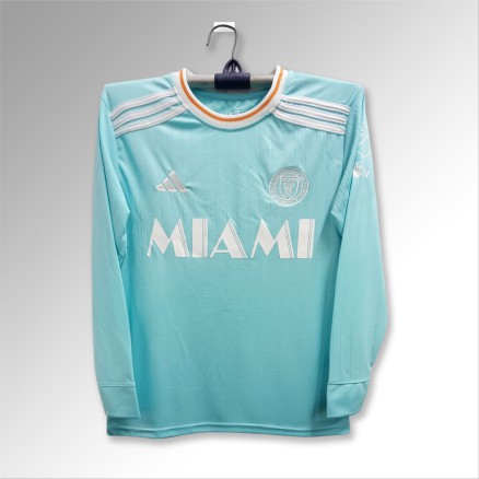 Inter Miami Full Sleeve Embroidery Football Jersey For Men -3653