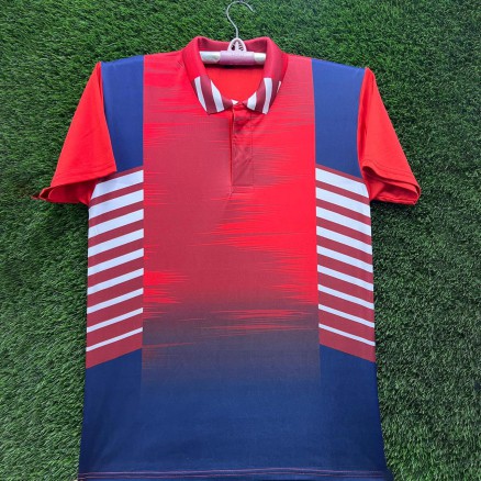 Sublimation Polo half Jersey For Men -8909