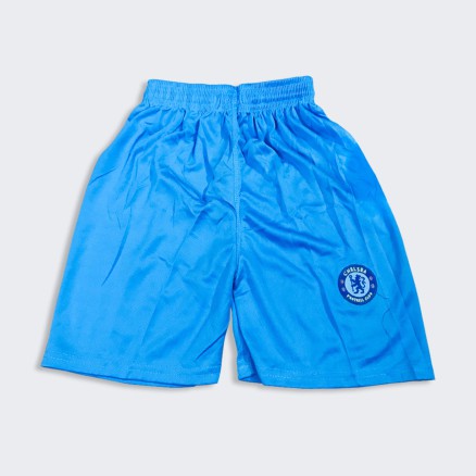 Sky Blue Color Mesh Fabrics Short Pant For Baby - 4601
