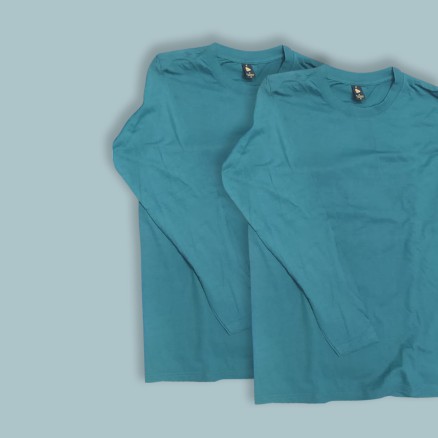 Full Sleeve Cotton Jersey For Men_Botol Green_5201