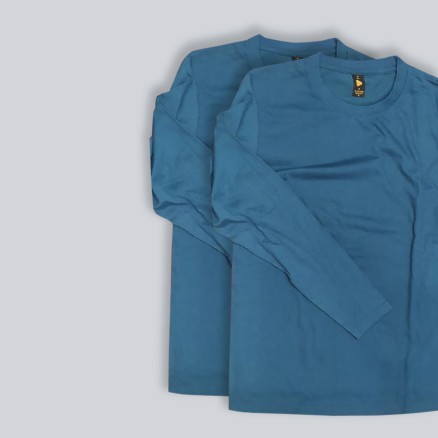 Full Sleeve Cotton Jersey For Men_Petrol_5202