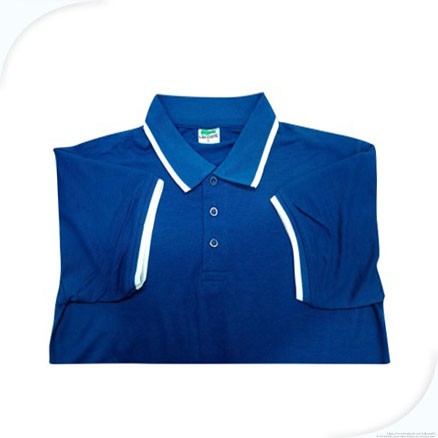 LOCASTE Polo Jersey For Men_ Royal Blue_5252
