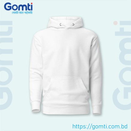 Hodi For Men_ White Color Hoodie_5353