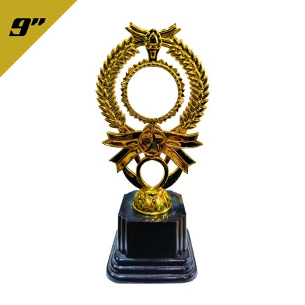 Gold Trophy 9’’ for Sports tournaments_10041
