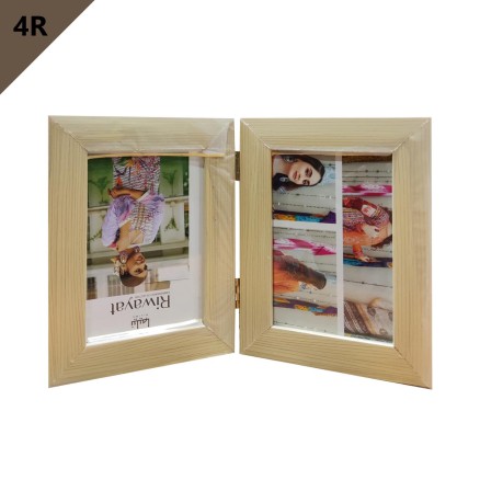 4R Double Wooden Photo Frame_4010