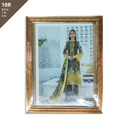 10R Golden [1inches] Photo Frame_4018