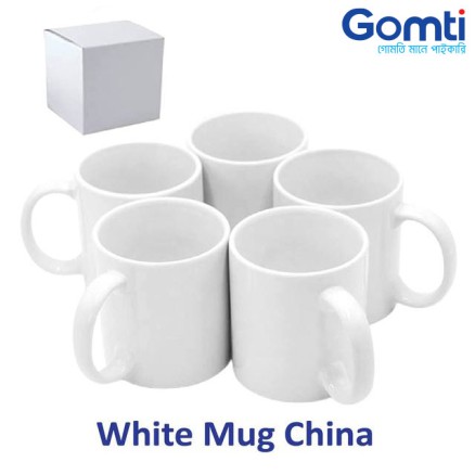 White Mug - Sublimation Ceramic China White Mugs_4105