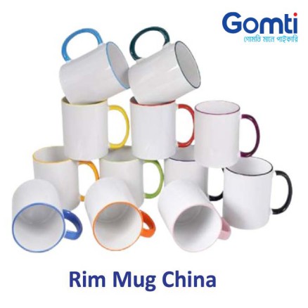 Rim Mug - Sublimation Ceramic China Rim Mugs_4104