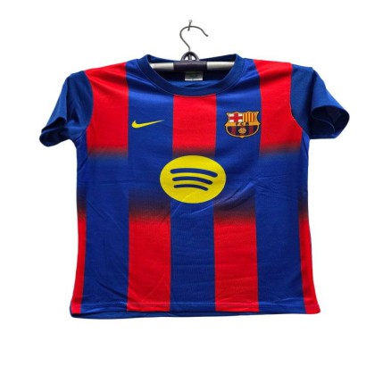 Bercelona Football Jersey For Boy_3889