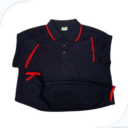 LACOSTE Black Color Polo Jersey For Men _ 7222