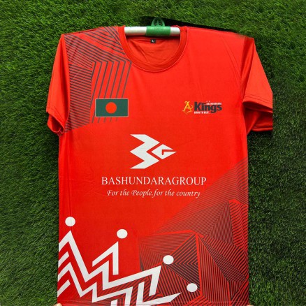 Bashundhara Kings Sublimation Gol Gola Jersey For Men -8603