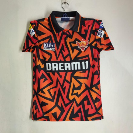 Sunrisers Hyderabad IPL Cricket Polo jersey 2025 For Men_2110