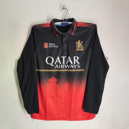 Royal Challengers Bangalore IPL Cricket Polo full jersey 2025 For Men_2112