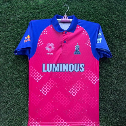 Rajasthan Royals IPL-2025 Cricket  Polo Jersey for Men_9006