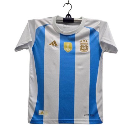 Argentina Embroidery Football Jersey For Boy_3873