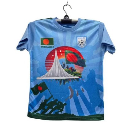 Bangladesh Embroidery Football Jersey For Boy_3881