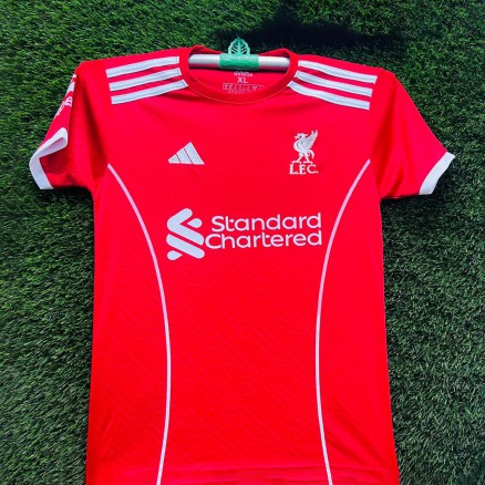 Liverpool Embroidary Gol Gola Football Jersey For Boy -8726