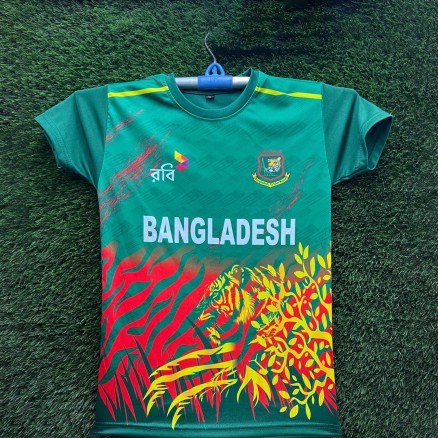 Bangladesh Cricket Sublimation Gol Gola Jersey For Boy -8766