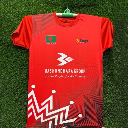Bashundhara Kings Sublimation Gol Gola Football Jersey For Boy -8778