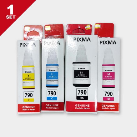 Canon GI-790 Original Ink Bottle CMYK Set-Made in Japan_4204
