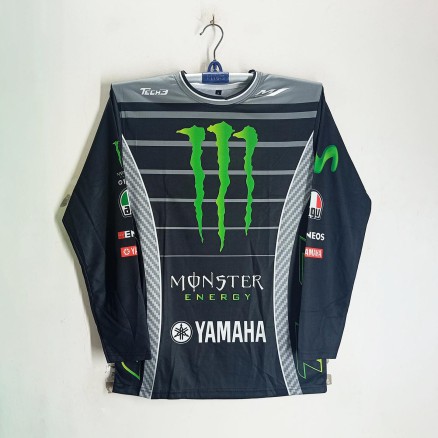 Yamaha Monster Full Sleeve Bike Jersey - Monster Bike Jersey- Yamaha Bike Jersey _349