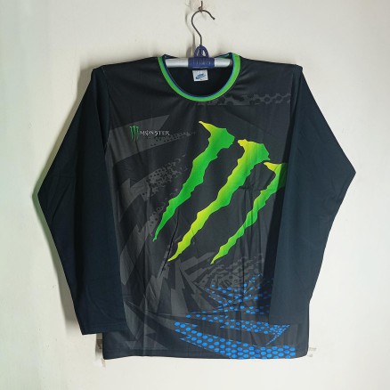Monster Full Sleeve Bike Jersey For Men -Bike Jersey - Monster Jersey_679