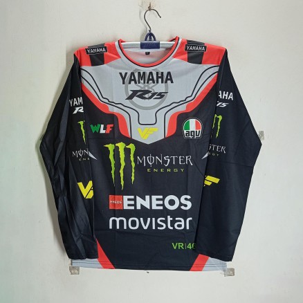 Yamaha R15 Full Sleeve Bike Jersey For Men - Monster Jersey - Bike Jersey_bd-Bazar_588