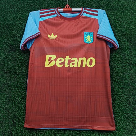 Astonvilla Gol Gola Embroidery Jersey For Men_6054