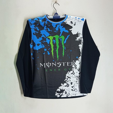 Monster Full Sleeve Bike Jersey For Man - Bike t shirt for man - Monster Bike Jersey_318