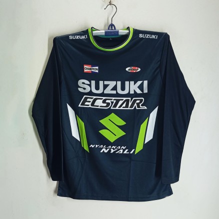 Suzuki Full Sleeve Bike Jersey For Man - Bike t shirt for man - Suzuki Bike Jersey_320
