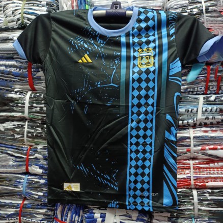 Argentina Embroidery Football Jersey For Boy -6358