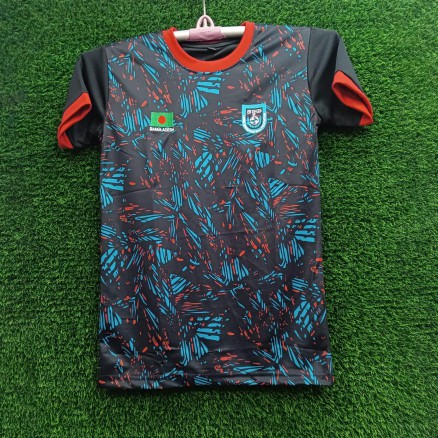 Bangladesh Embroidery Football Jersey For Boy -6366