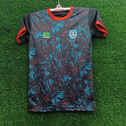 Bangladesh Embroidery Football Jersey For Boy -6371