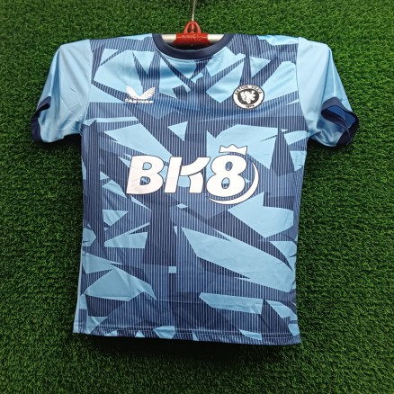 Astonvilla Embroidery Football Jersey For Boy -6373