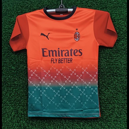 AC Milon Embroidery Football Jersey For Boy -6379