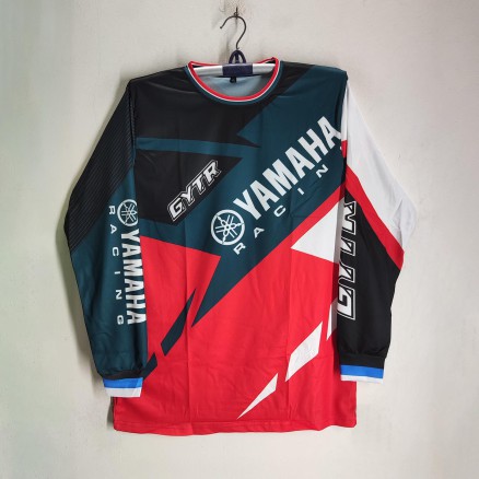 Yahama Full Sleeve Bike Jersey For Man - Gytr Yamaha Racin for Men - Yahama Bike Jersey_317_Red