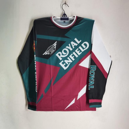 Royal Enfield Full Sleeve Jersey Bike for Man - Royal Enfield T Shirt For Men - Royal Enfield Jersey 2024-25_397_Multy