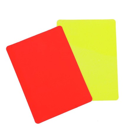 Red Card, Yellow Card for Football Sports_7639