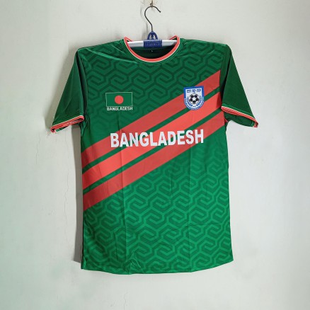 Bangladesh Jersey - Bangladesh Short sleeve Polo Jersey for Man - Bangladesh Football Jersey_278_Green